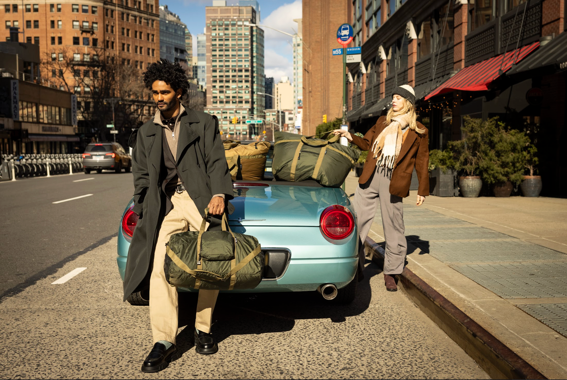 The Roadtripper Duffle 35L - Nightforest-13