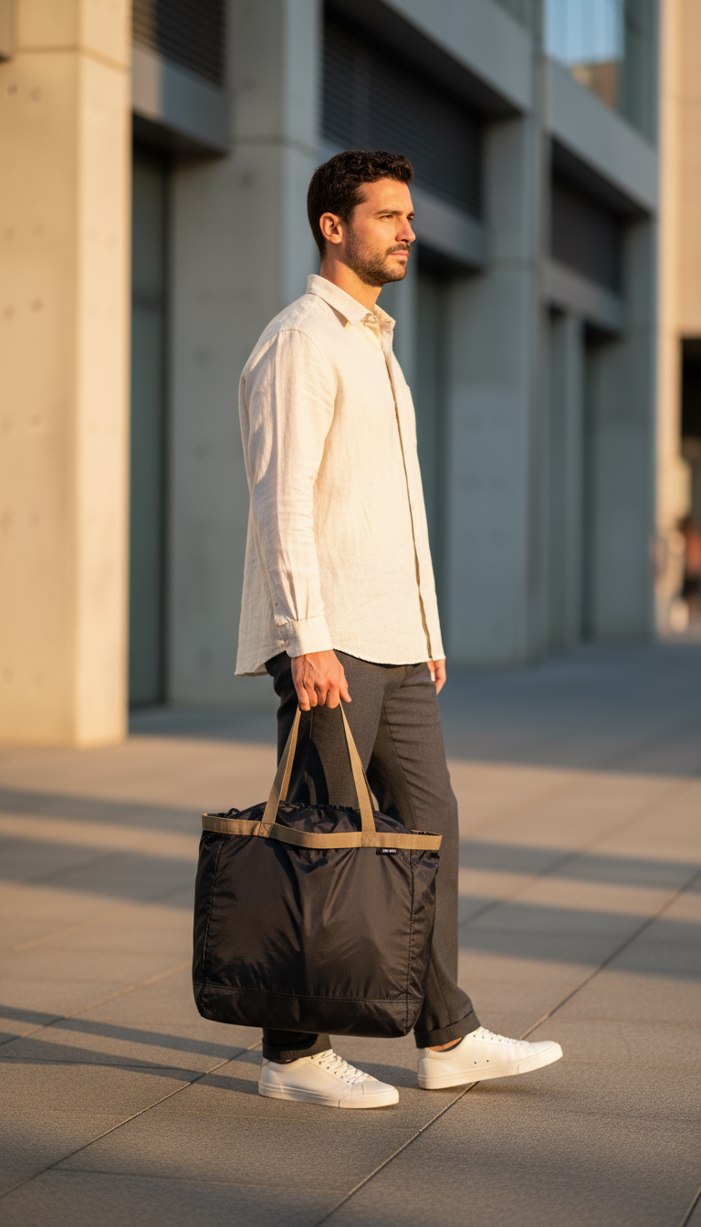 The Boat Tote 25L - Flat Black-4